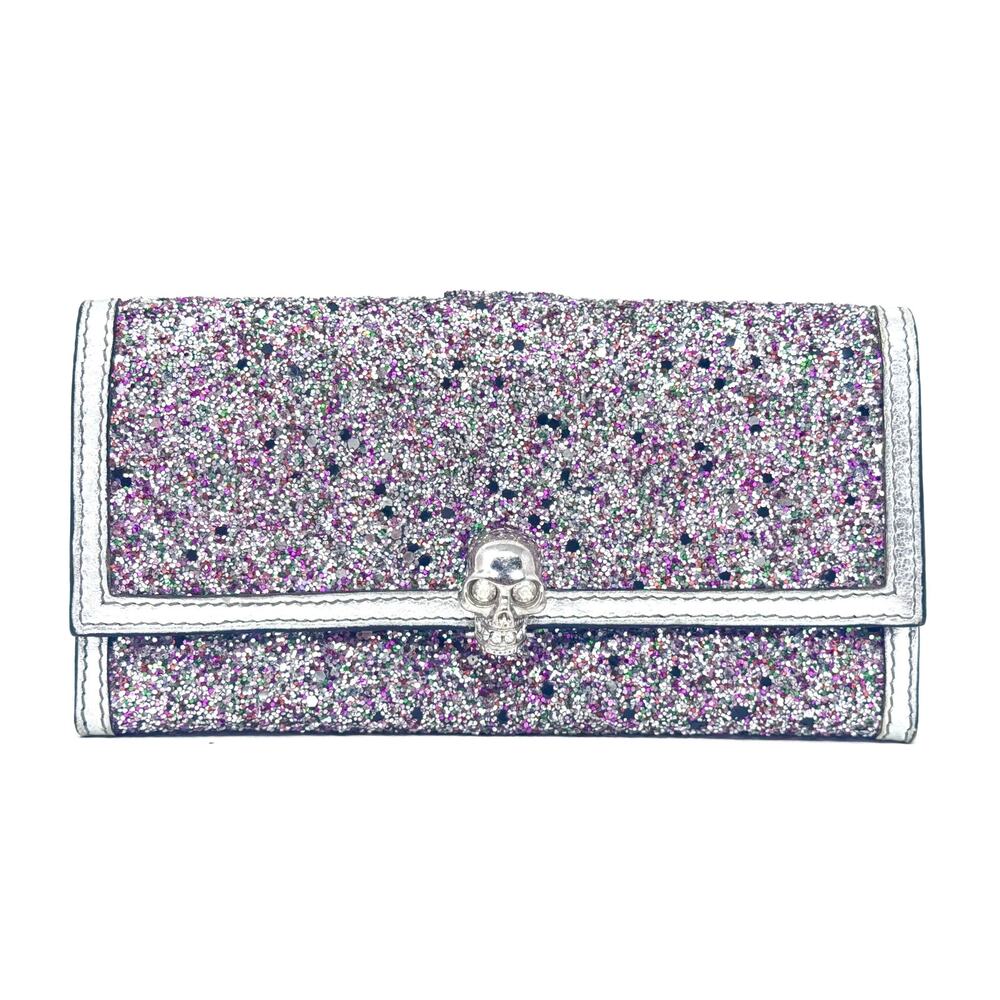 Alexander McQueen Glitter Wallet